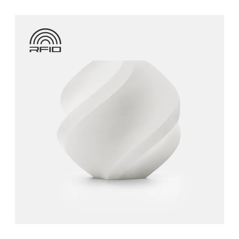 BambuLab Pla Matte - Ivory White/Hvid - 1kg - Refill