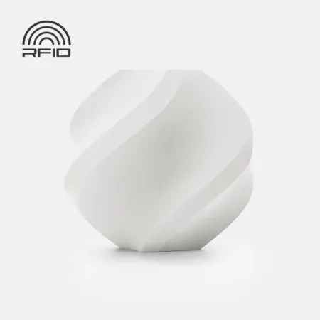 Bambu Lab PLA Matte Ivory White 1kg Refill | Figro.dk