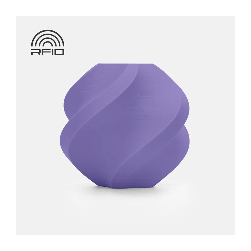 BambuLab Pla Matte - Lilac Purple/Lilla - 1kg - Refill