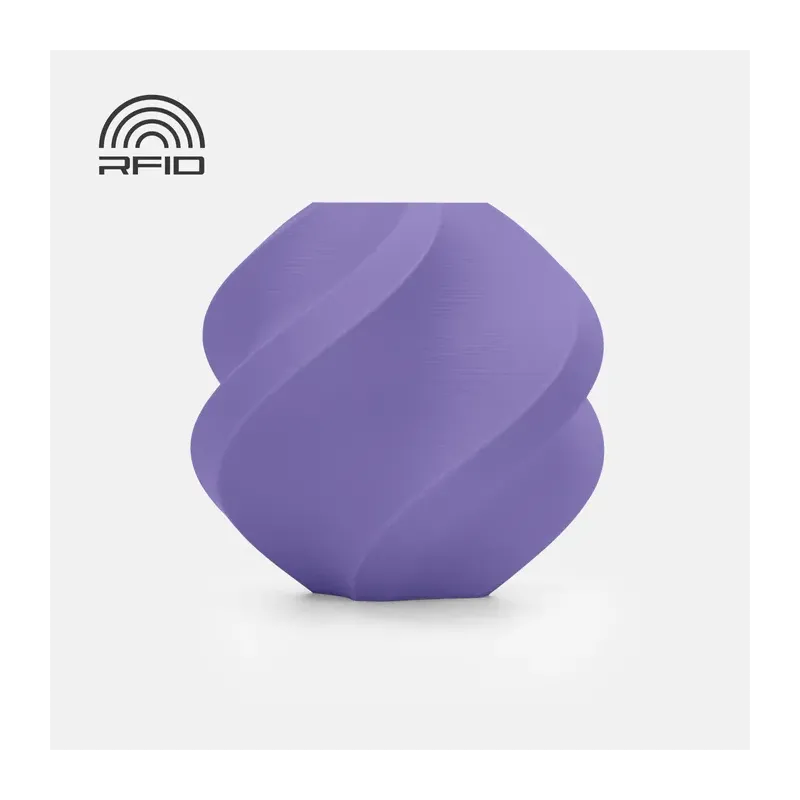 BambuLab Pla Matte - Lilac Purple/Lilla - 1kg - Refill