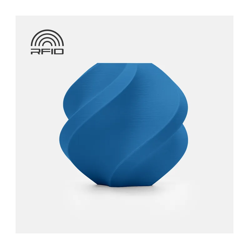 BambuLab Pla Matte - Marine Blue/Marine Blå - 1kg - Refill