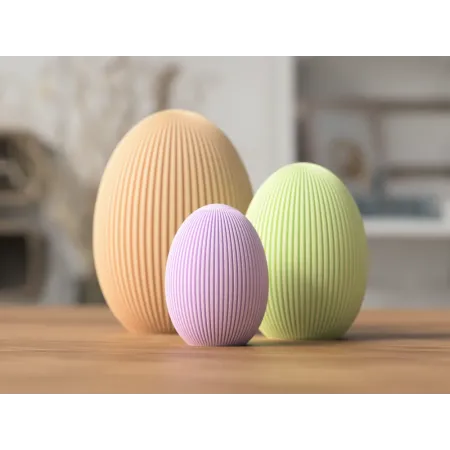 Påske Æg Ribbed – Easter Eggs Ribbed | Japandi Påskedekoration | Figro.dk