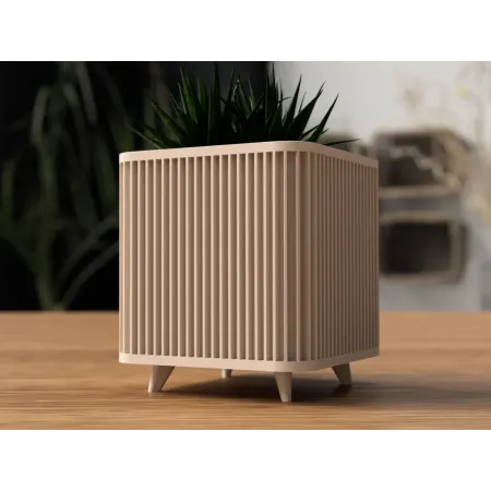 Shikaku Urtepotte - Square Planter i Japandi Design | 3D-Printet | Figro.dk