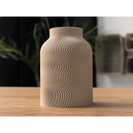 Luna Vase – Måneformet Vase | Japandi & Organisk Design | Figro.dk