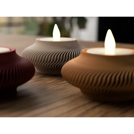 Lunar New Year Lysestage – Til LED Fyrfadslys | Japandi & Årstidsdekoration | Figro.dk