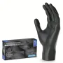 Sorte nitrilhandsker pudderfri CAT III 100 stk.