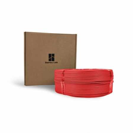 Bambu Lab PLA Basic Red 1kg Refill | Figro.dk