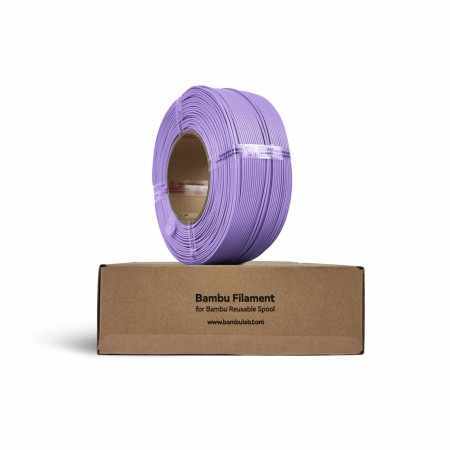 BambuLab Pla Matte Lilac Purple/Lilla 1kg Refill Køb hos Figro.dk