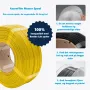 AzureFilm PETG Super Pack 10 kg – Sort & Grå Refill | Figro.dk
