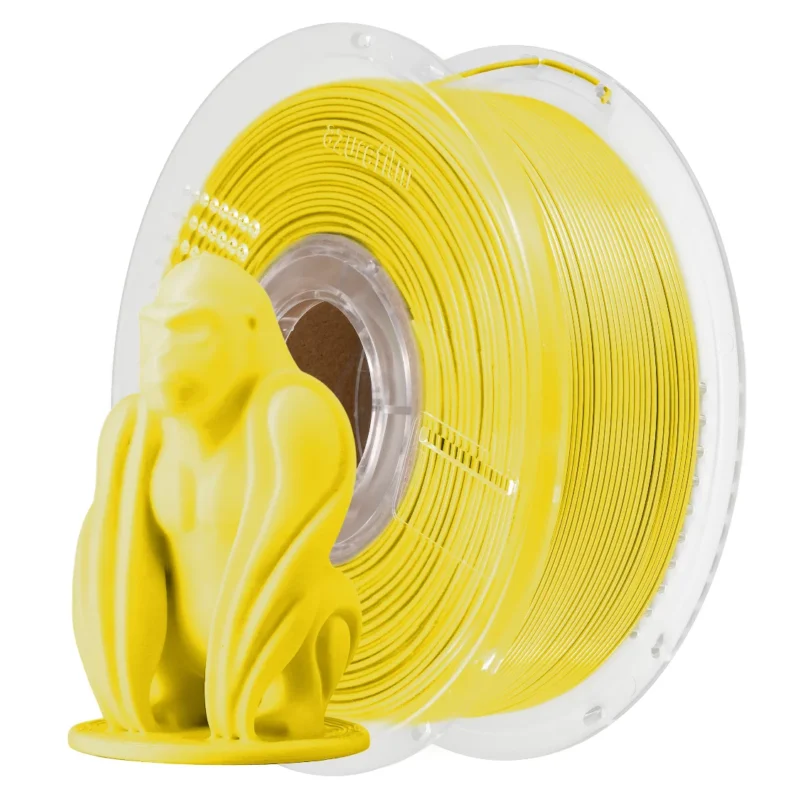 Azurefilm PETG Hyper Speed - 1.75mm - Yellow/Gul - 1kg -HS