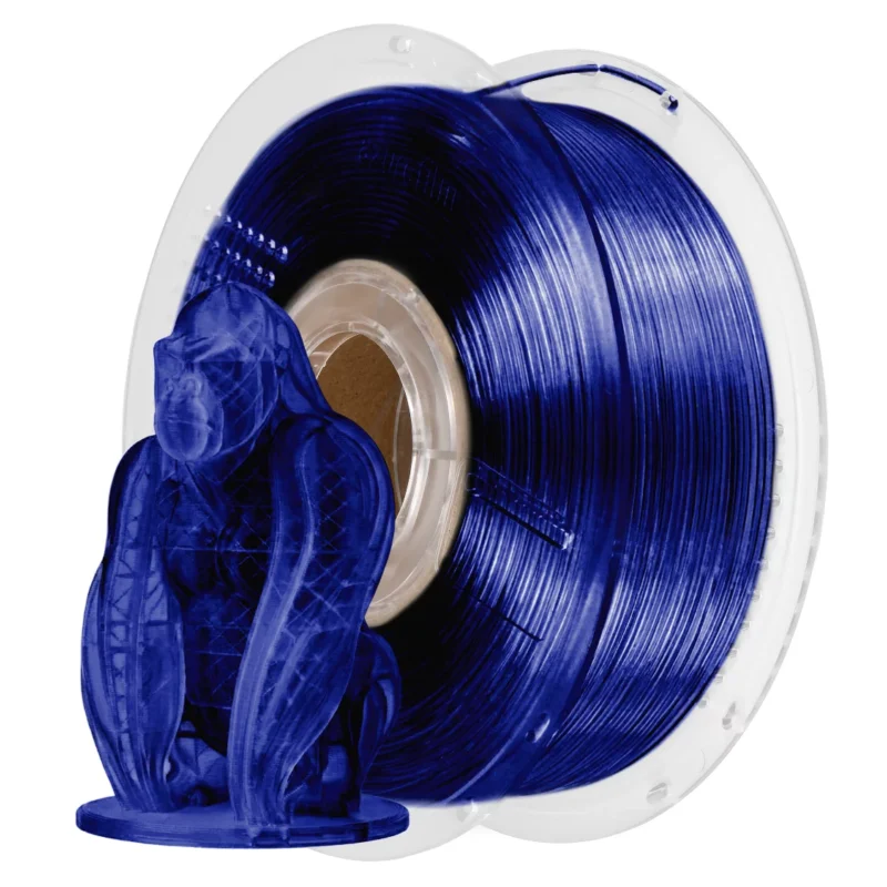 Azurefilm PETG Hyper Speed - 1.75mm-Transparent Dark Blue - 1kg -HS Azurefilm PETG Hyper Speed - 1.75mm-Transparent Dark Blue - 1kg -HS