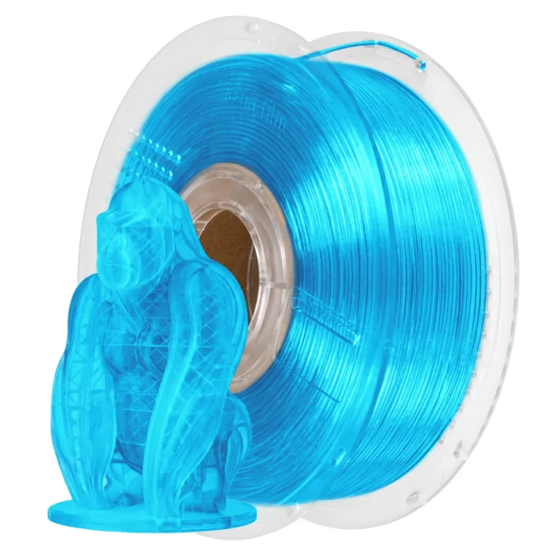 Azurefilm PETG - 1.75mm - Transparent Blue - 1kg