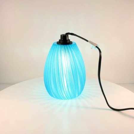 AzureFilm PETG Transparent Blue 1KG | Figro.dk