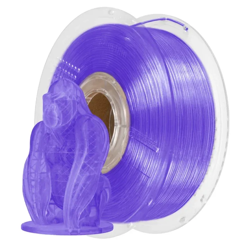 Azurefilm PETG - 1.75mm - Transparent Purple - 1kg