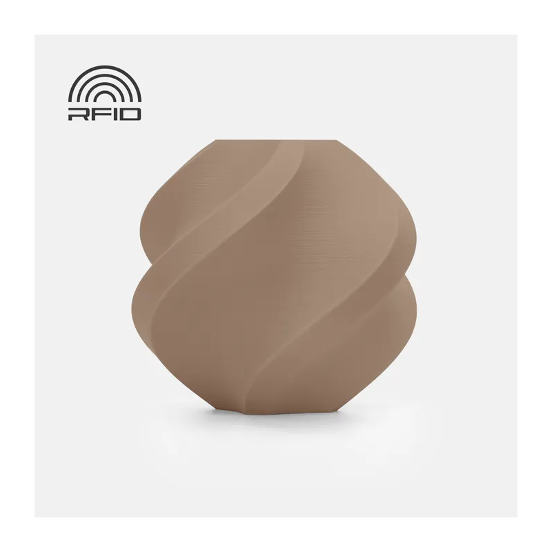 BambuLab Pla Matte - Latte Brown - 1kg - Refill