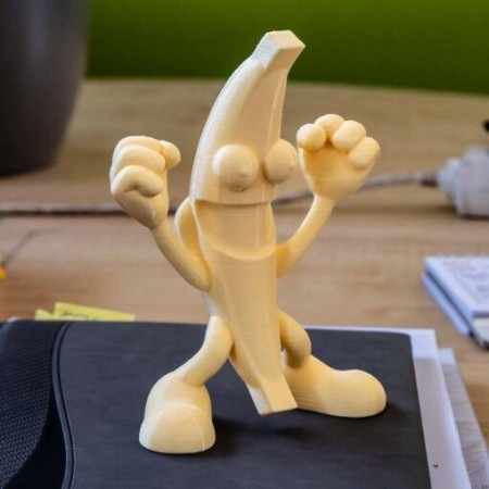 AzureFilm PLA Pastel Banana Yellow 1KG | Figro.dk