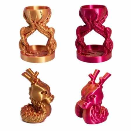 AzureFilm PLA Silk Rose Fortune 1KG | Figro.dk