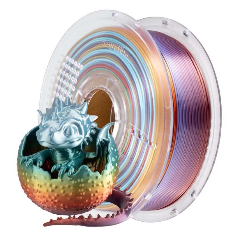 Azurefilm Pla Silk - Rainbow Wild Ember- 1kg