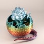 AzureFilm PLA Silk Rainbow Wild Ember 1KG | Figro.dk