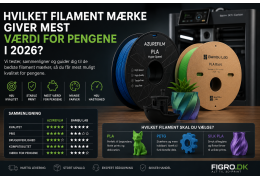 Hvilket filament mærke giver mest værdi for pengene i 2026?